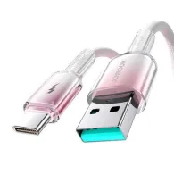Joyroom S-A42 3A USB-A USB-C Cablu 1.2m alb