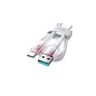 Joyroom S-A42 3A USB-A USB-C Cablu 1.2m alb