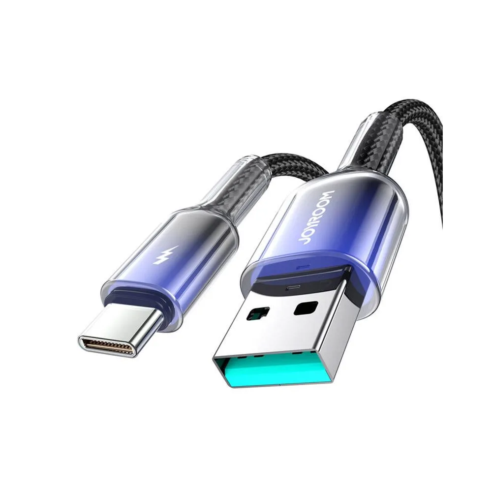 Joyroom USB-A USB-C cablu S-A42 3A 1.2m negru