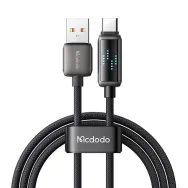 Mcdodo CA-2350 Cablu USB-A la USB-C, 6A, afișaj LED, 1,2 m