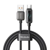 Mcdodo CA-2350 Cablu USB-A la USB-C, 6A, afișaj LED, 1,2 m