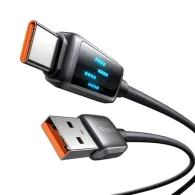 Mcdodo CA-2350 Cablu USB-A la USB-C, 6A, afișaj LED, 1,2 m