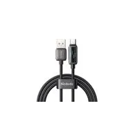 Mcdodo CA-2350 Cablu USB-A la USB-C, 6A, afișaj LED, 1,2 m