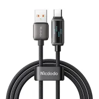 Mcdodo CA-2350 Cablu USB-A la USB-C, 6A, afișaj LED, 1,2 m