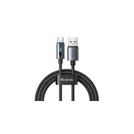 Mcdodo CA-5180 Cablu USB-A la USB-C, 1,2 m (negru)