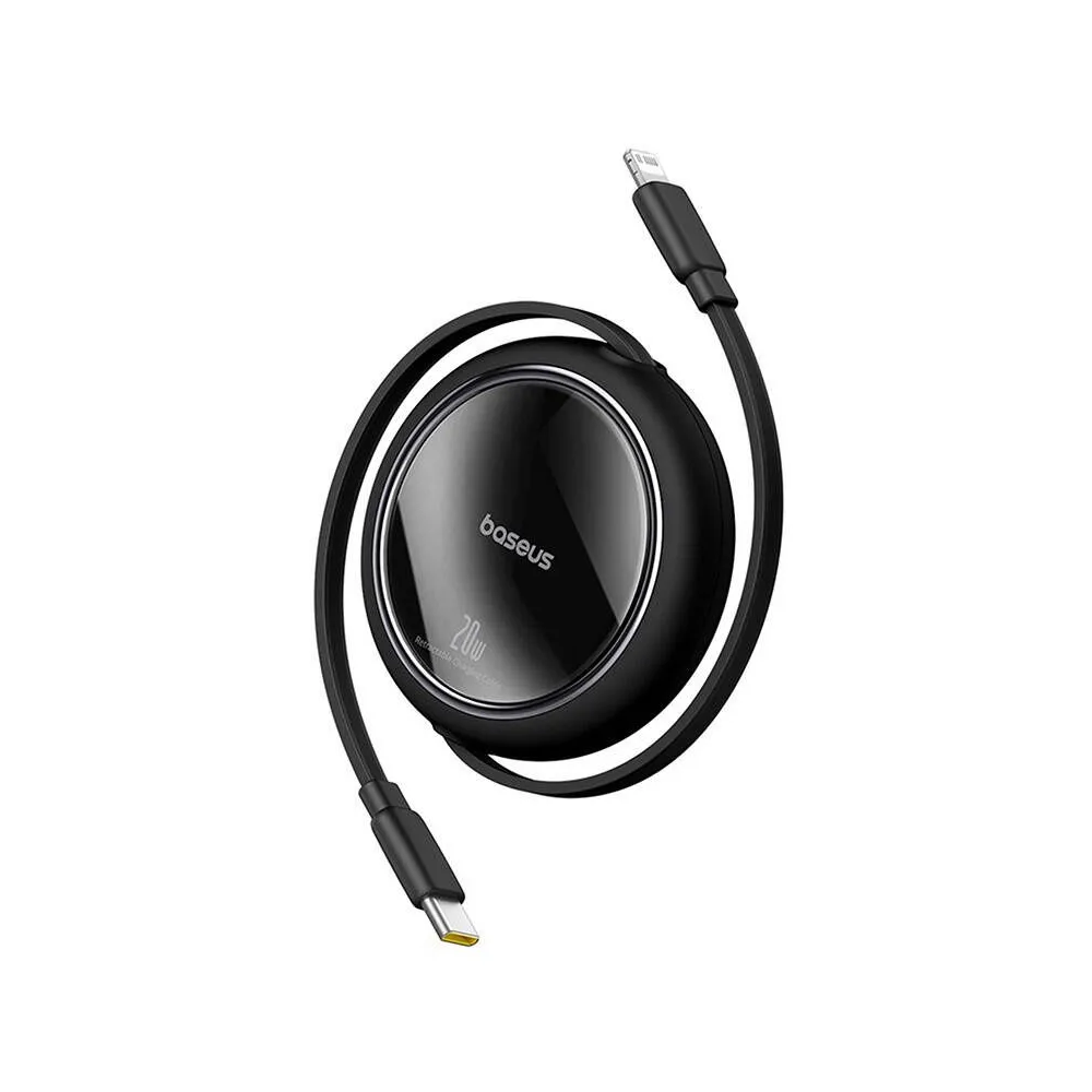 Cablu USB Baseus Free2Pull USB-C la iP 20W 1m (negru)