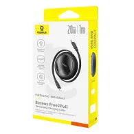 Cablu USB Baseus Free2Pull USB-C la iP 20W 1m (negru)