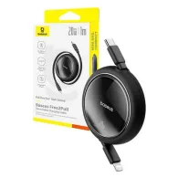 Cablu USB Baseus Free2Pull USB-C la iP 20W 1m (negru)