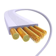 Cablu USB Baseus Free2Pull USB-C la iP 20W 1m (violet)