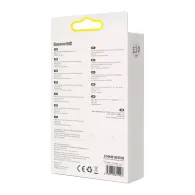 Cablu USB la iP Baseus Crystal Shine, 2.4A, 1.2m (albastru)