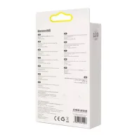 Cablu USB la iP Baseus Crystal Shine, 2.4A, 1.2m (albastru)