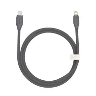 Cablu USB-C do Lightning Baseus Jelly, 20W, 1,2m (czarny)
