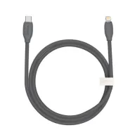 Cablu USB-C do Lightning Baseus Jelly, 20W, 1,2m (czarny)