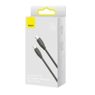 Cablu USB-C do Lightning Baseus Jelly, 20W, 1,2m (czarny)
