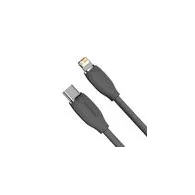 Cablu USB-C do Lightning Baseus Jelly, 20W, 1,2m (czarny)