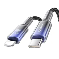 Cablu USB-C Lightning Joyroom S-A42 30W 1.2m (negru)