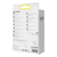 Cablu USB-C To Lightning Baseus Crystal Shine, 20W, PD, 2m (Negru)