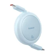Baseus Free2Pull Mini USB-C la USB-C 60W cablu USB, 1m (albastru)