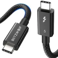BlitzWolf BW-HDC8 240W USB-C la USB-C cablu, 1.5m (negru)