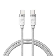 Cablu de încărcare Orico 60W USB-C la USB-C (alb)
