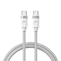 Cablu de încărcare Orico 60W USB-C la USB-C (alb)