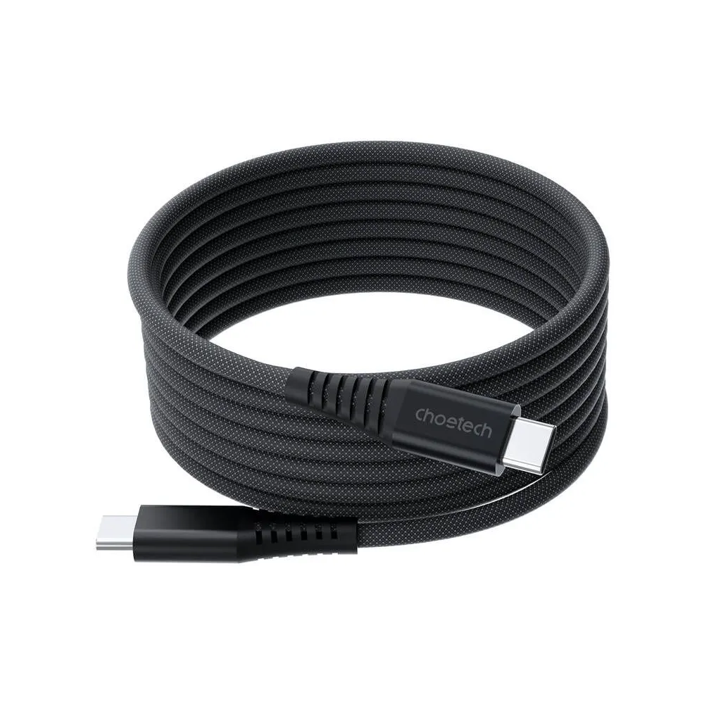 Choetech XCC-1051 Cablu USB-C la USB-C, PD 240W 1.8m (negru)