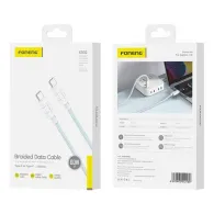 Foneng XS02 60W USB-C la USB-C cablu, 1.2m (albastru)