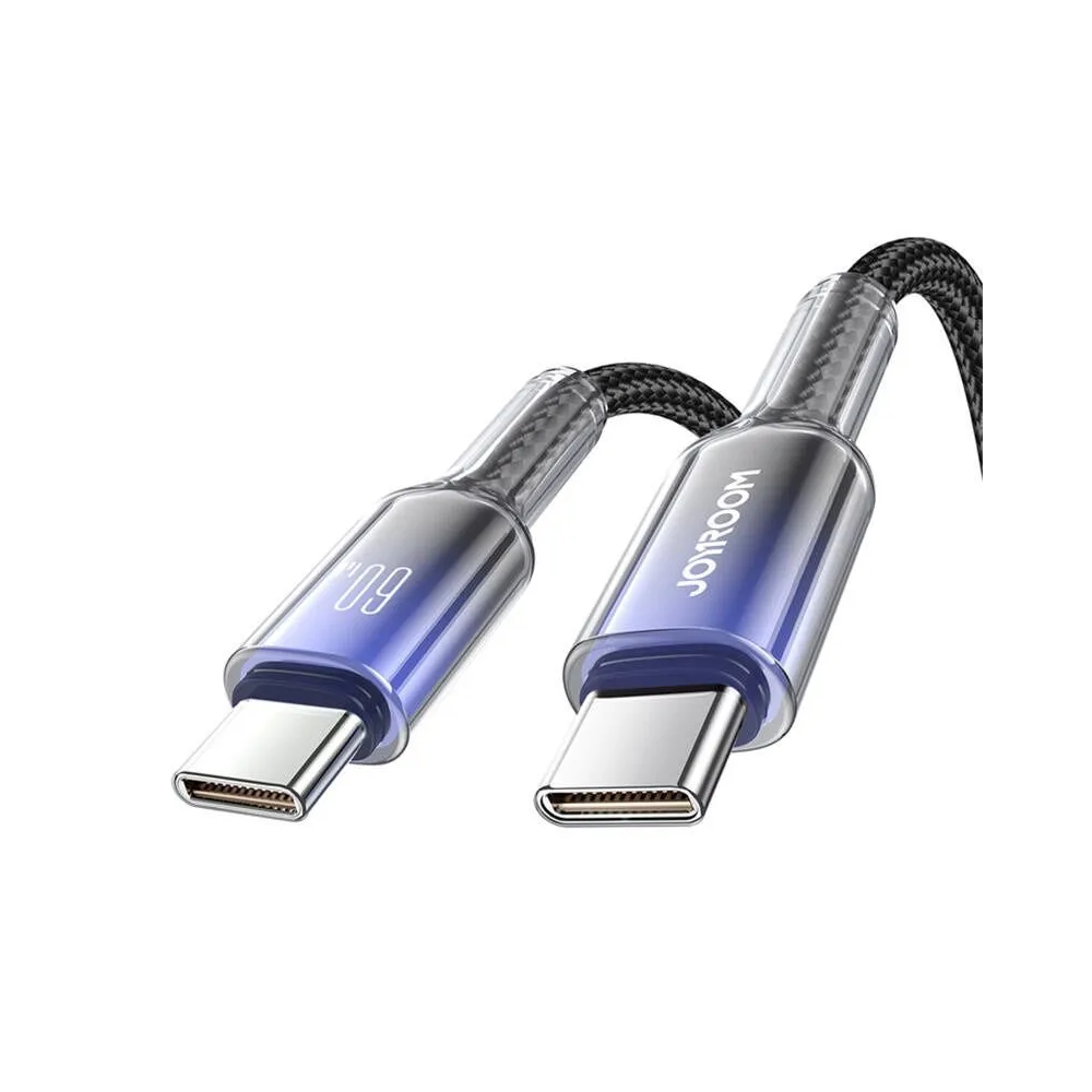 Joyroom S-A42 60W cablu USB-C 1.2m negru