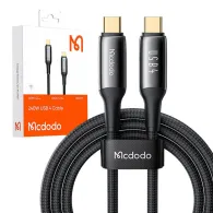 Mcdodo CA-2990 Cablu USB-C la USB-C, PD 140W, 1.2m (negru)