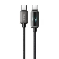 Mcdodo CA-4250 Cablu USB-C la USB-C, 100W, afișaj LED, 1,2m