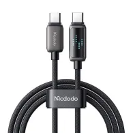Mcdodo CA-4250 Cablu USB-C la USB-C, 100W, afișaj LED, 1,2m