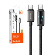 Mcdodo CA-4250 Cablu USB-C la USB-C, 100W, afișaj LED, 1,2m