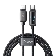 Mcdodo CA-4250 Cablu USB-C la USB-C, 100W, afișaj LED, 1,2m