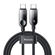 Mcdodo CA-4780 USB-C la USB-C 60W cablu de date 1.2m (negru)