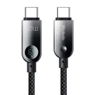 Mcdodo CA-4780 USB-C la USB-C 60W cablu de date 1.2m (negru)
