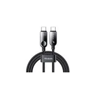 Mcdodo CA-4780 USB-C la USB-C 60W cablu de date 1.2m (negru)