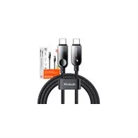 Mcdodo CA-4780 USB-C la USB-C 60W cablu de date 1.2m (negru)