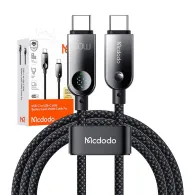 Mcdodo CA-4780 USB-C la USB-C 60W cablu de date 1.2m (negru)