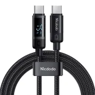 Mcdodo CA-5780 USB-C la USB-C 60W cablu de date 1.2m (negru)