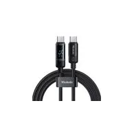 Mcdodo CA-5780 USB-C la USB-C 60W cablu de date 1.2m (negru)