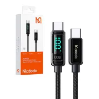 Mcdododo CA-8820 100W USB-C la USB-C cablu, 1.2m (negru)