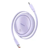 USB-C la USB-C Baseus Free2Draw cablu, PD, 100W, 1m (violet)