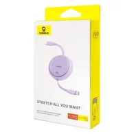 USB-C la USB-C Baseus Free2Draw cablu, PD, 100W, 1m (violet)