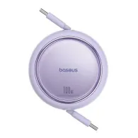USB-C la USB-C Baseus Free2Draw cablu, PD, 100W, 1m (violet)