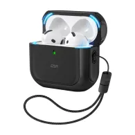 Husă AirPods 4 Orbit Hybrid (negru)