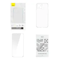 Carcasă Baseus Crystal Series pentru iPhone 14 Plus + sticlă călită
