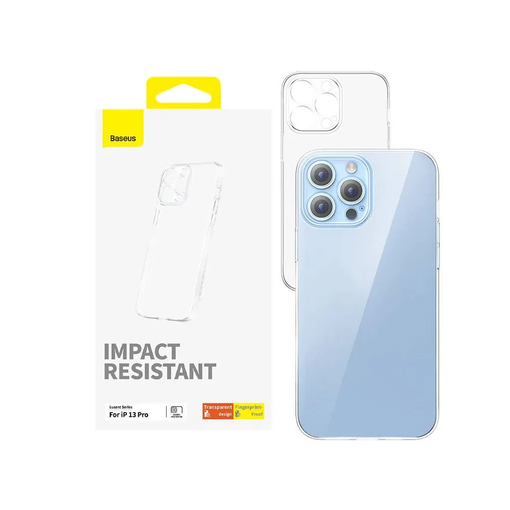Carcasă de telefon pentru iPhone 13 Pro Baseus OS-Lucent Series (transparent)