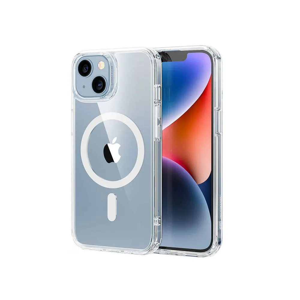 Carcasă ESR Classic Hybrid pentru iPhone 14 Plus, Magsafe (transparentă)