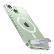 Carcasă telefonică Torras UPRO Pstand pentru iPhone 15 (transparentă