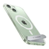 Carcasă telefonică Torras UPRO Pstand pentru iPhone 15 (transparentă